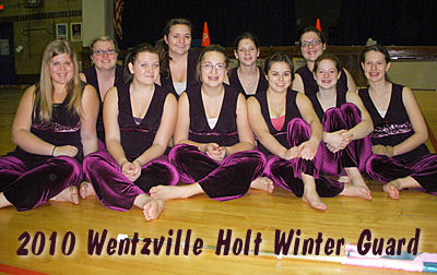 2010 Wentzville Holt Winter guard